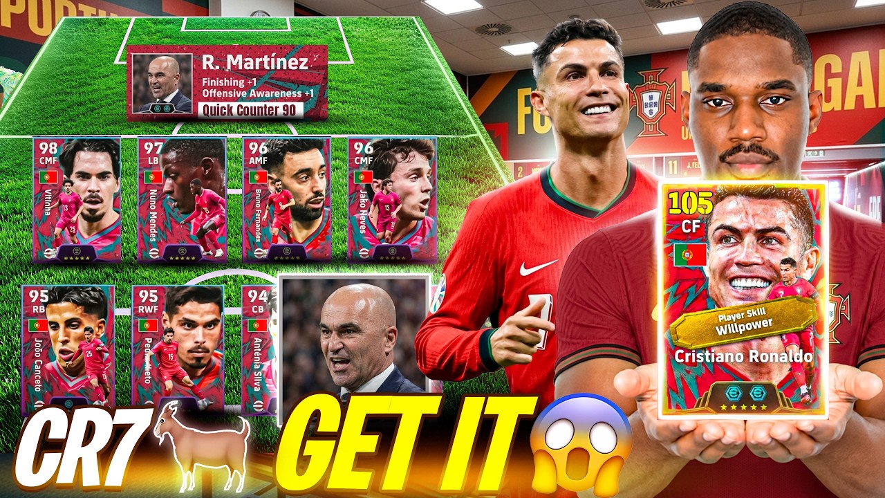 Prof BOF Tests Epic RONALDO & R MARTINEZ From Portugal’26 Premium Pack🔥WILLPOWER RONALDO Review