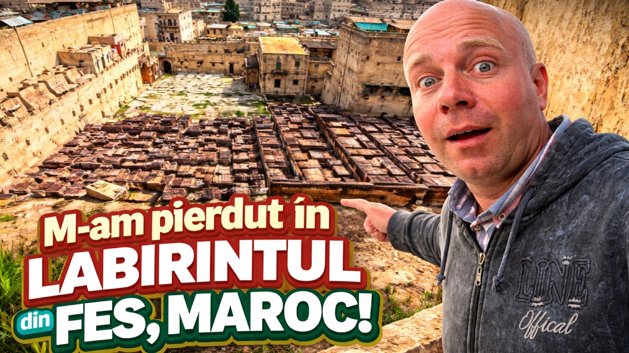 M-am pierdut în labirintul din Fes, Maroc! 😱. Printre culori, mirodenii și istorie 🇲🇦 !