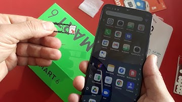 how to put a Sim card in infinix smart 6