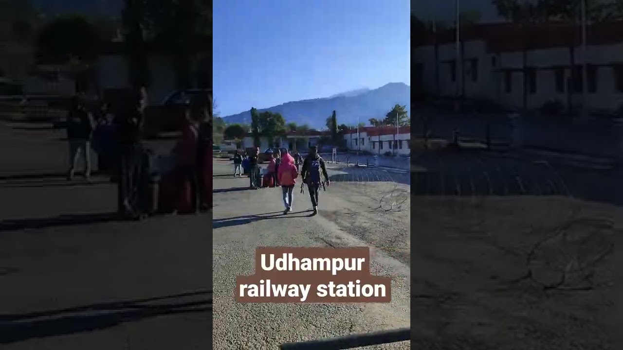 Udhampur railway station🚏
