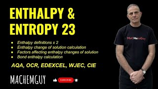 A Level Chemistry Exam Question Walkthrough - Enthalpy Entropy 23