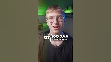 Using a GREEN SCREEN is incredibly easy! #100dayeditingschool #davinciresolve