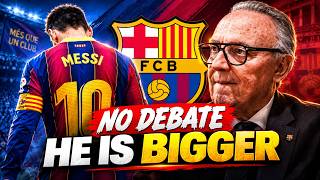 Who Is Greater—Messi or Barcelona? Former Barcelona President Launches Brutal Criticism of Messi 😱