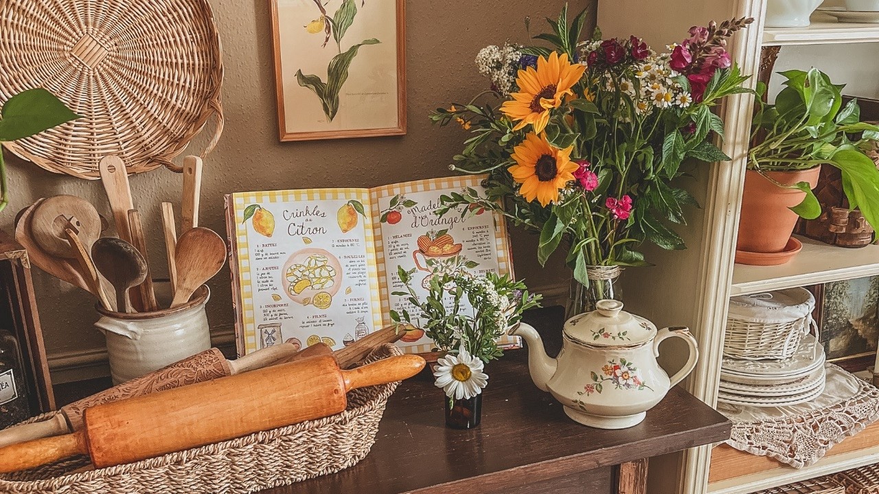 A Rainy Day in the Cottage Cafe 🌻 Cute and Comfort Recipes | Cosy Story & Cinematic ASMR Cooking