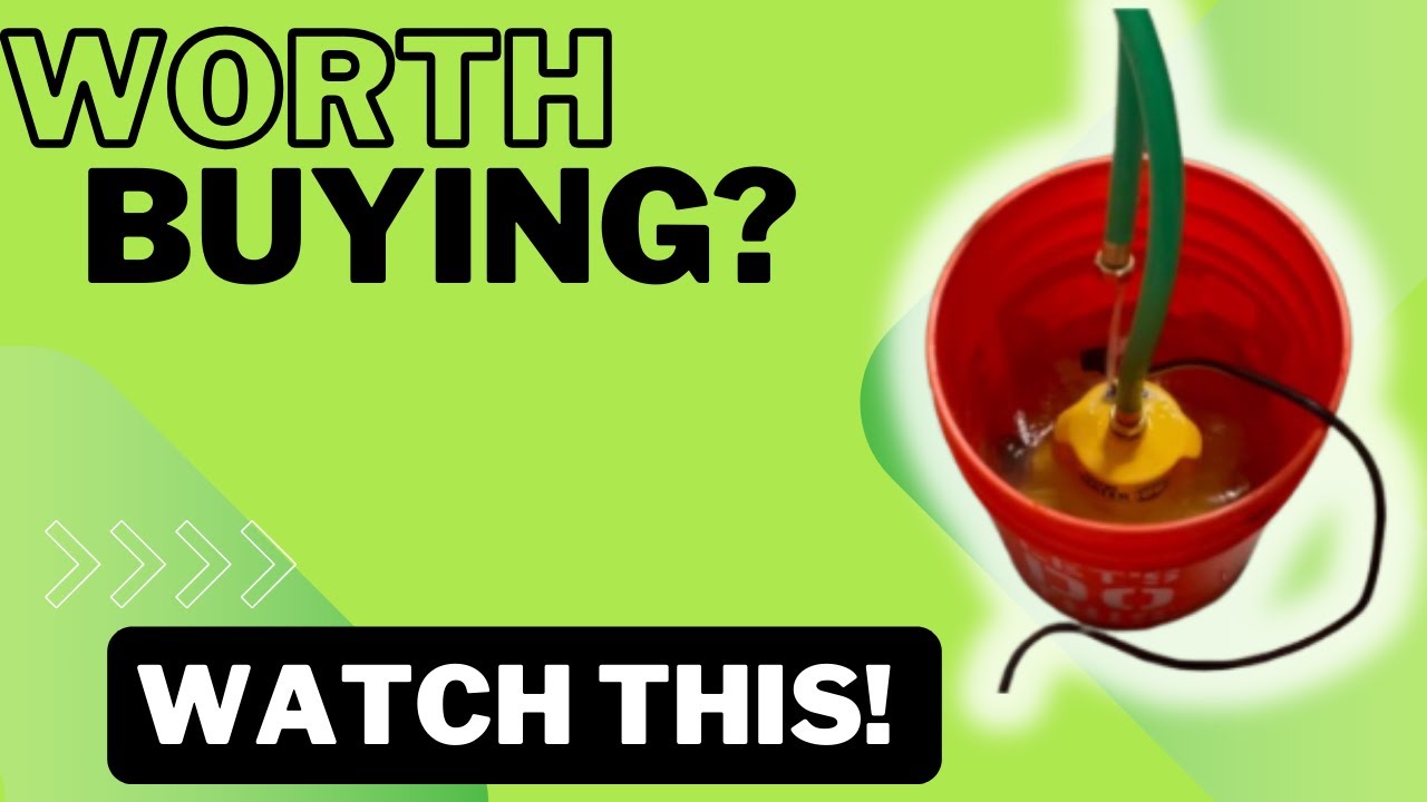 Review of Wayne WaterBUG 1/6 HP 1350 GPH Submersible YouTube