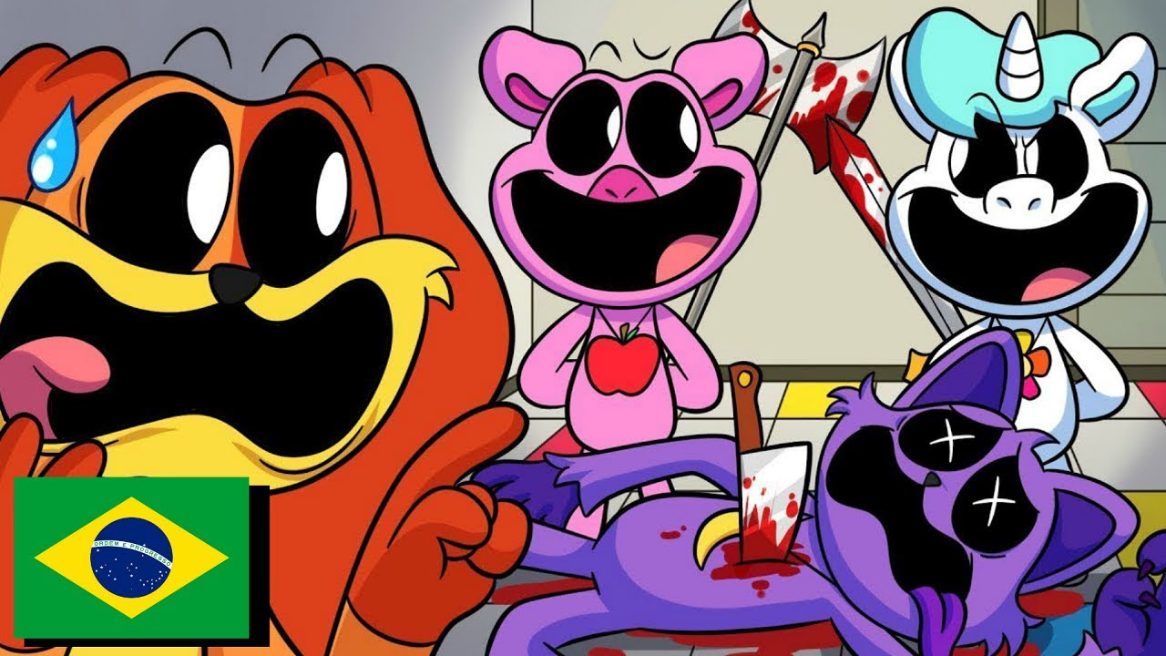 QUEM FEZ ISSO COM O CATNAP?! Poppy Playtime 3 Animação