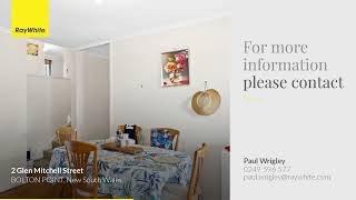 2 Glen Mitchell Street, Bolton Point NSW