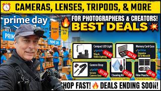 PRIME Day Deals on Cameras, Lenses, and Photography Accessories w/Open Q&A