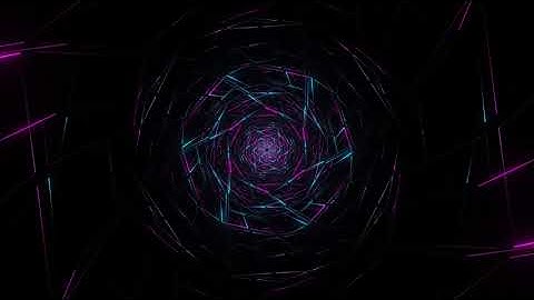 Pink and Cyan Hexagonal Web Background VJ Loop in HD
