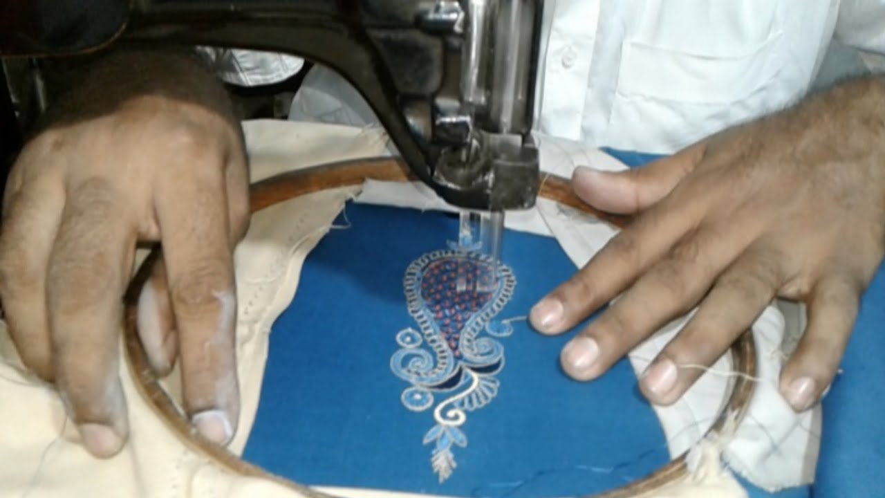 amazing embroidery machine embroidery YouTube