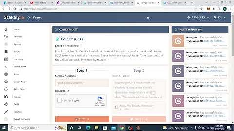 || FAUCET - CSC MAINET || #csc #cet