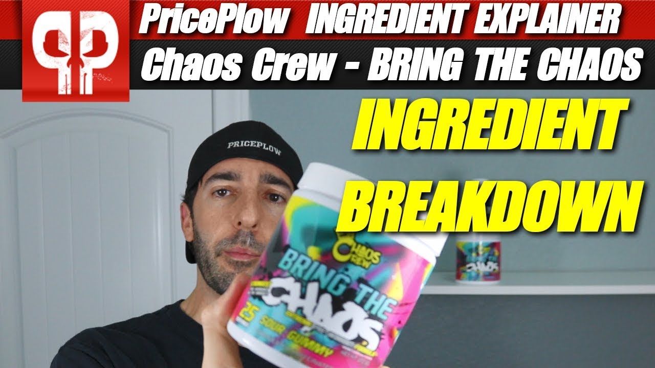 Chaos Crew Bring The Chaos V2 EXTREME Pre Workout 325g 25 Servings 7  Flavours