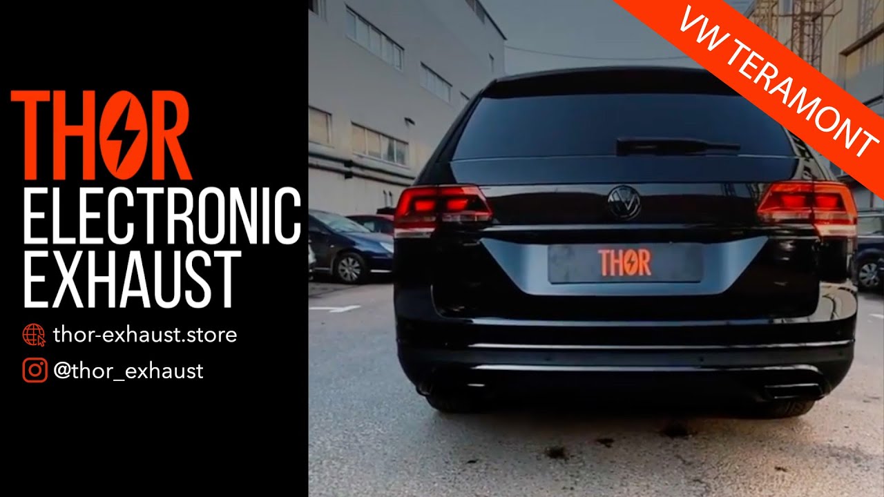 Volkswagen Teramont Thor Active Exhaust System