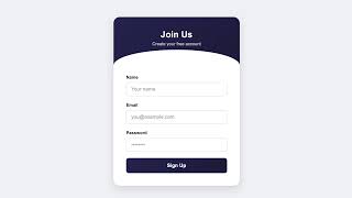 How To Create Registration Form With HTML & CSS