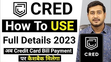 Cred App Use Kaise Kare 2023 | Cred App par Account Kaise Banaye | Cred App Credit Card Bill Payment