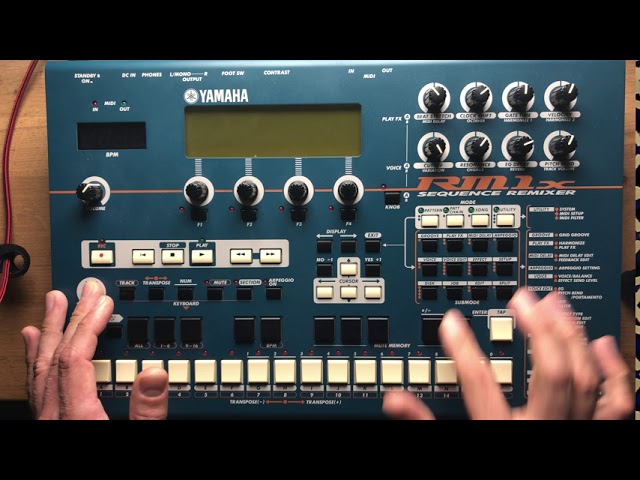 01 Overview about the Yamaha RM1X - YouTube