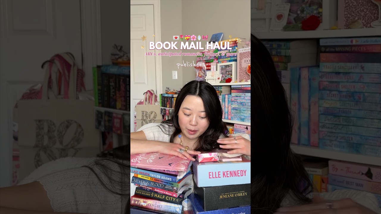 BOOK MAIL HAUL 💝 thank you so much to the brands who sent gifted PR 🥹 