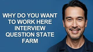 Why Do You Want to Work Here Interview Question State Farm - KevinHowTo