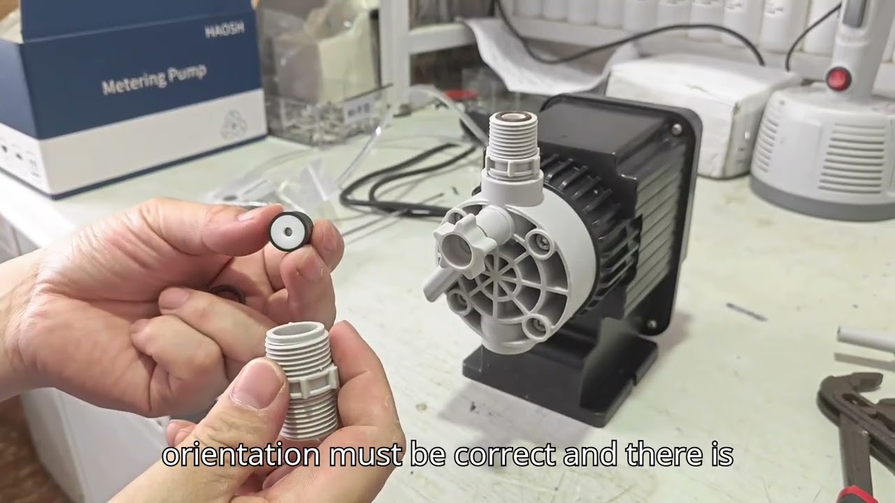 H-Series Pump Check ValveDisassembly and Installation