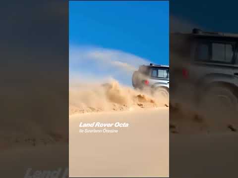 Kumda Dans Eden SUV: Land Rover Octa ile Sınırların Ötesine 🔥 #shorts