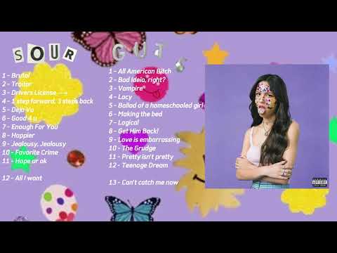 Olivia Rodrigo - Sour x Guts Full Album