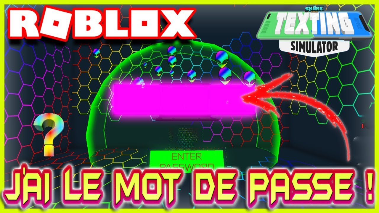 J Ai Le Mot De Passe Roblox Texting Simulator Youtube