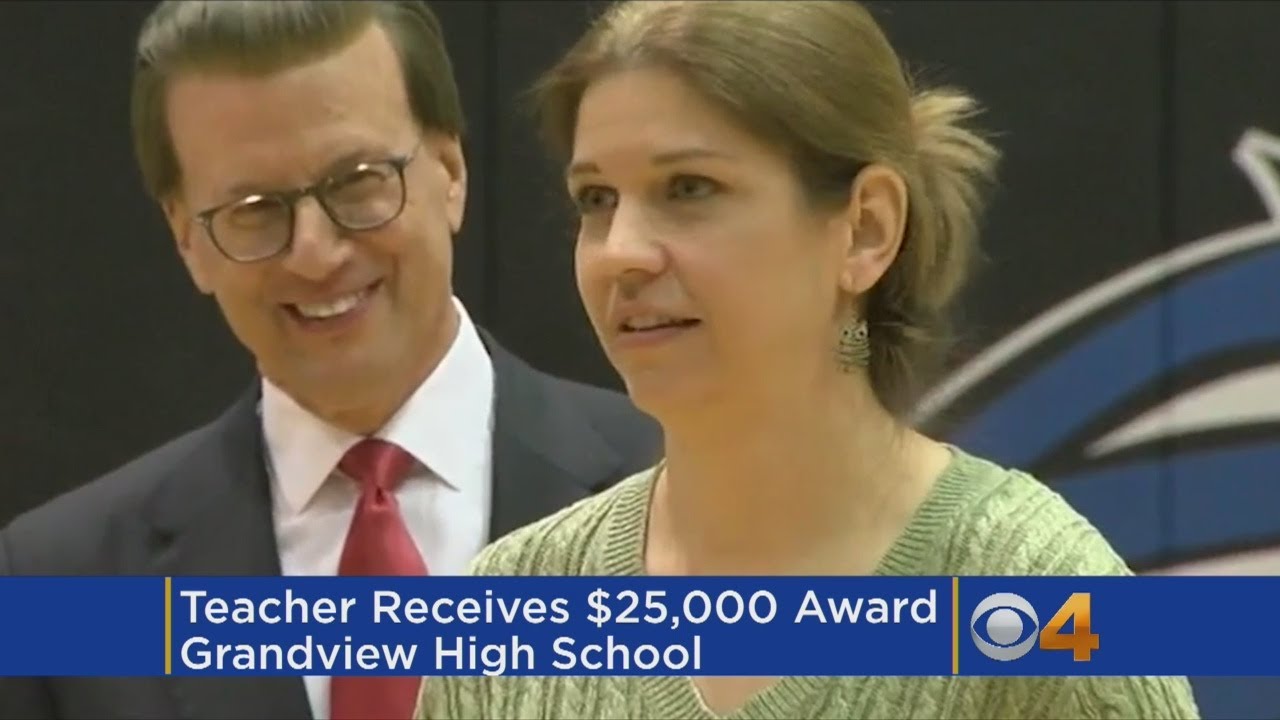 Award Winning Teacher Presented With $25,000 In Surprise Ceremony