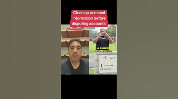 Correct your personal information on your Experian report before you dispute negative accounts.