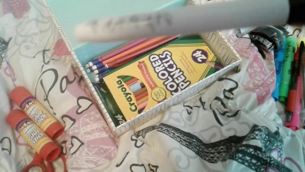 School supplies YouTube