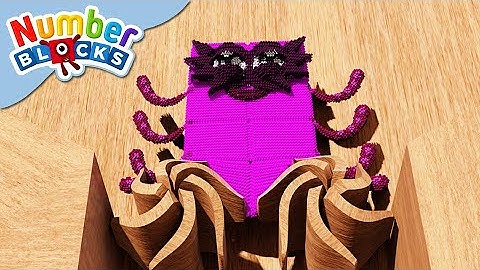 NUMBERBLOCK | Bad Day for Octoblock | Shredding Simulation