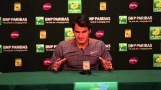 Roger Federer Second Round Press Conference