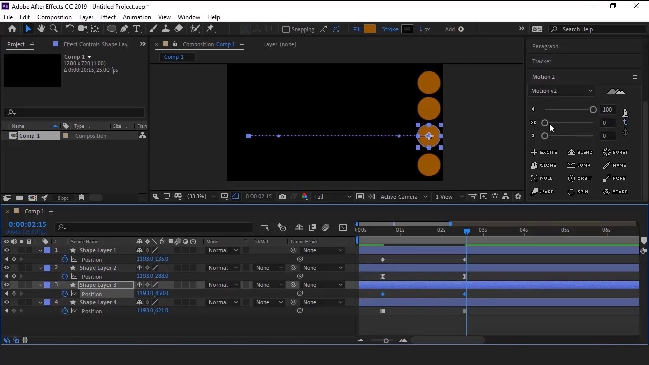 Easing & Anchor Point - Motion Graphics Tutorial - YouTube