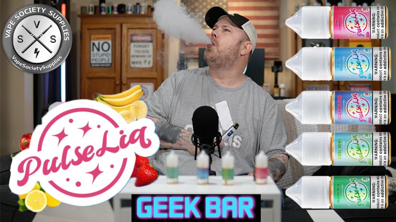 The New Geek Bar Pulse Liq Salts Line!