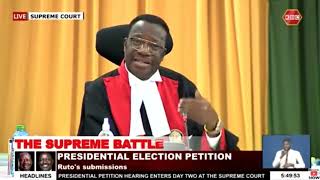 Justice Smokin Wanjalas Tough Questions To The Legal Team