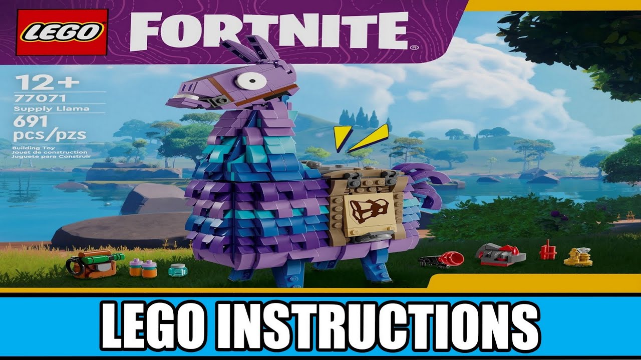 Fortnite - Supply Llama LEGO instructions