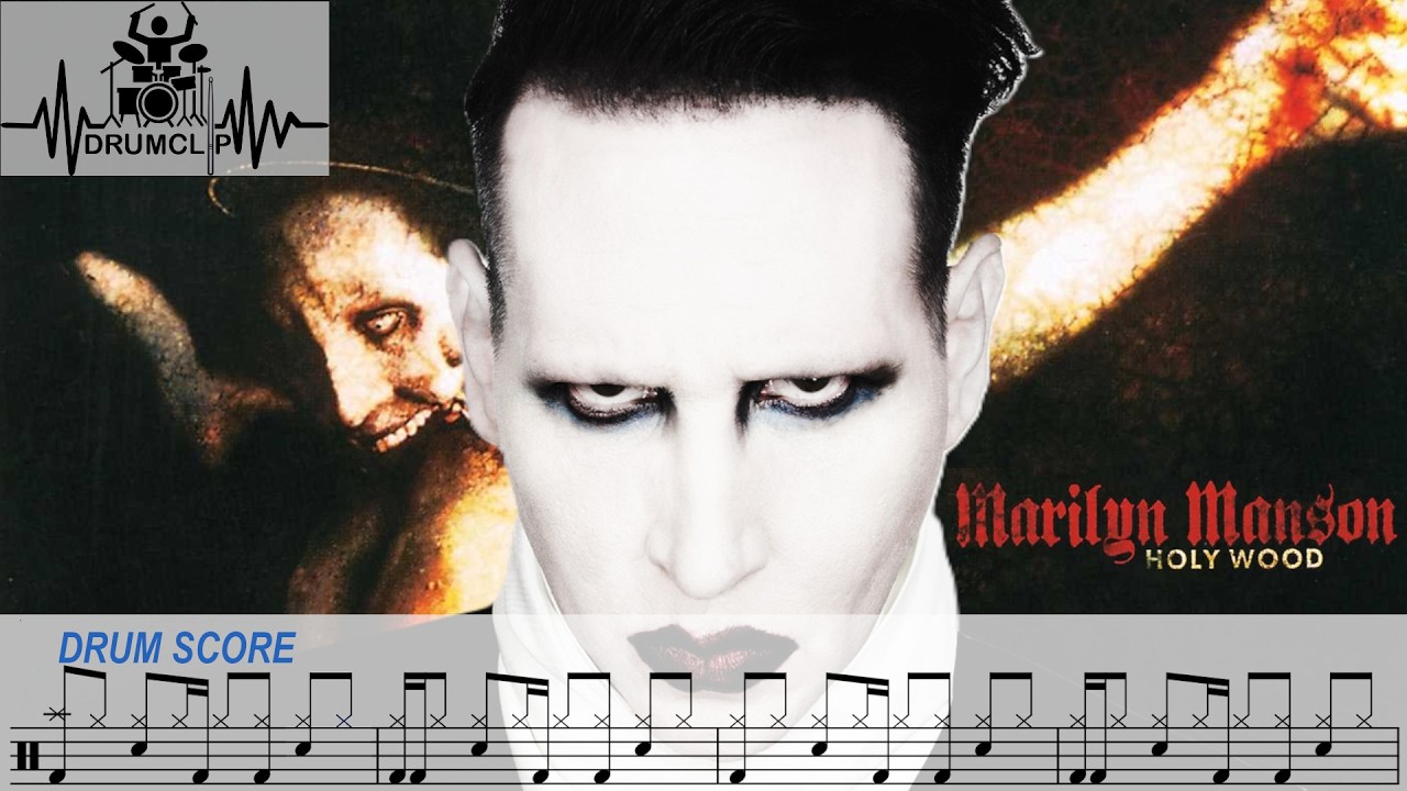 Marilyn Manson - In The Shadow Of The Valley Of Death (Drum Score)