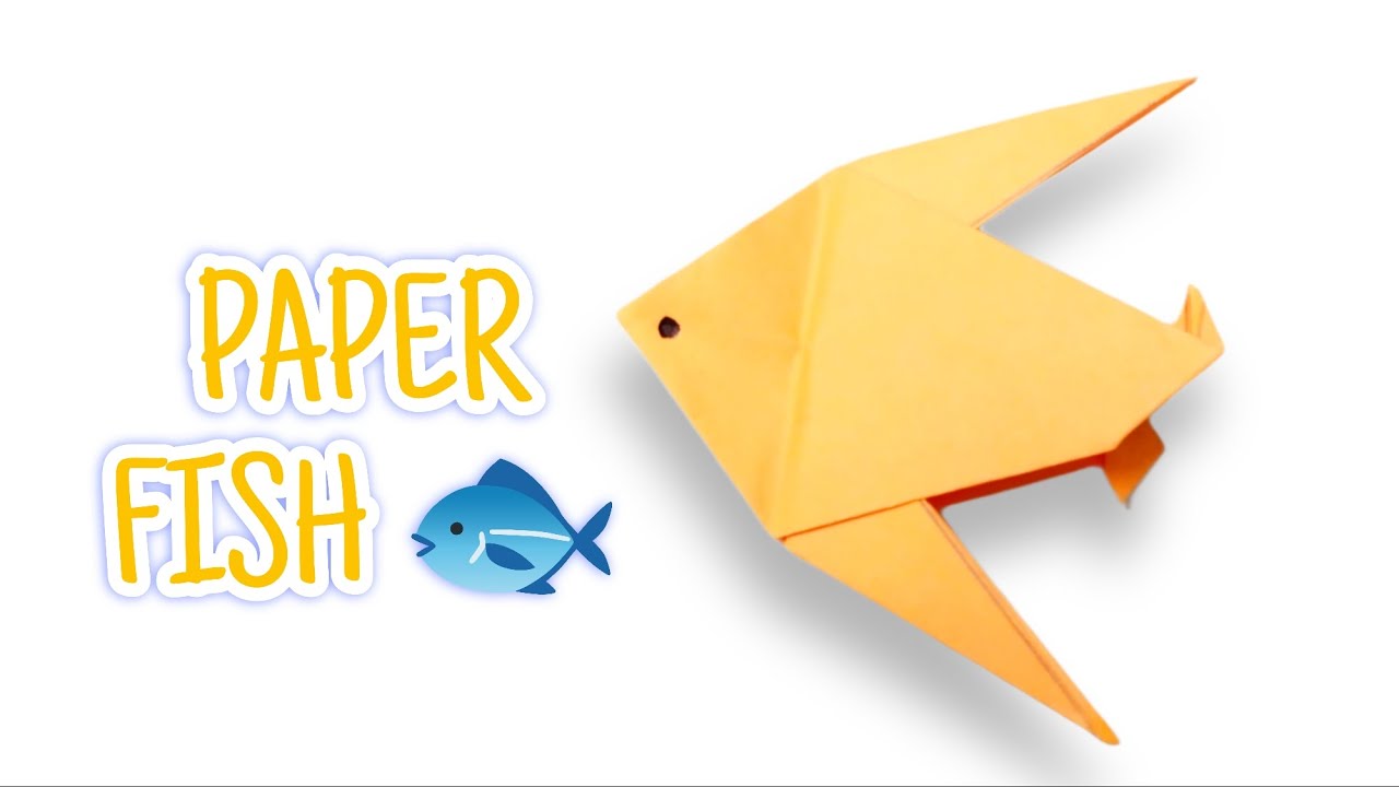 How to Make Easy Origami Paper Fish