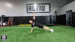 Activ8 | Push Up with Alternating Rotation