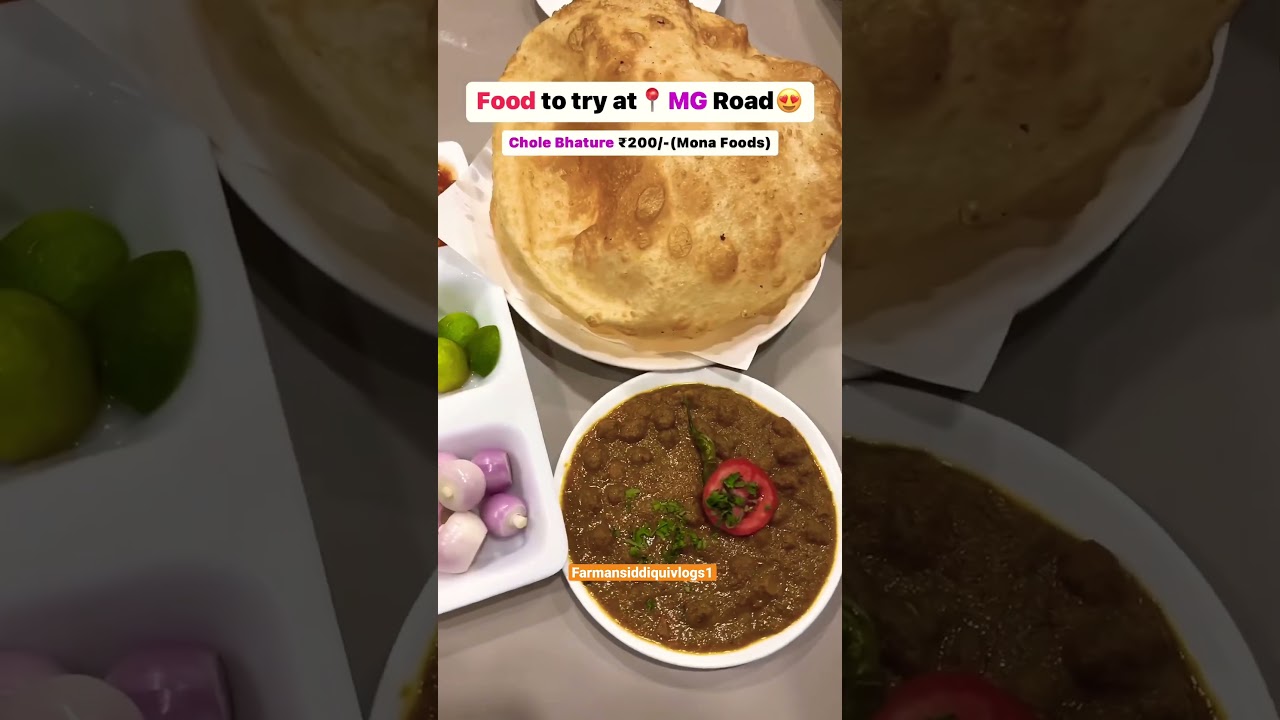 Food to Try at 📍MG Road Camp Pune 