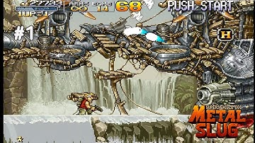 Metal Slug super vehicle-001 Mission 1 Android Aethersx2 part 1