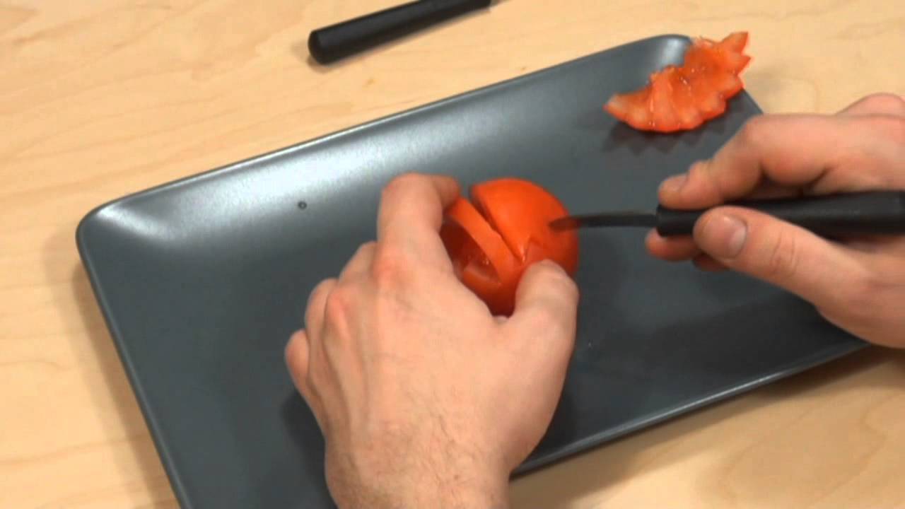 019. Darmowy kurs carvingu koszyk z pomidora / Free carving course tomato basket