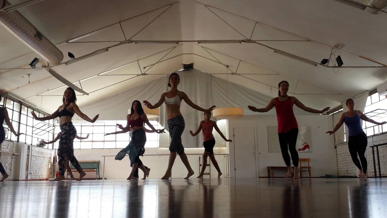 tribal fusion cabaret class with Mor Geffen  שיעור טרייבל פיוז'ן קברט עם מור גפן