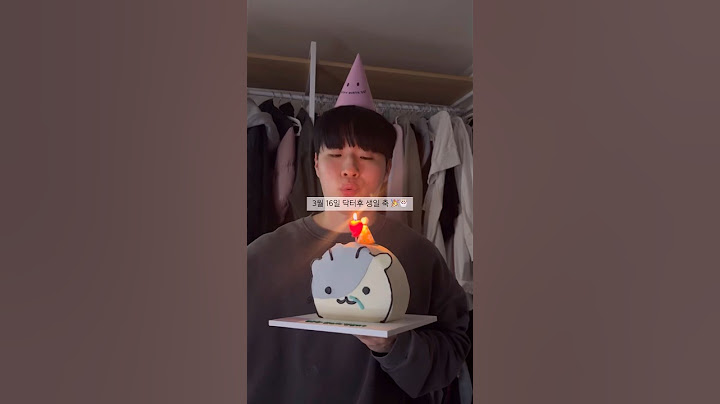 남친의 깜짝 생일파티 완벽하게 준비하는 법 #닥밍커플