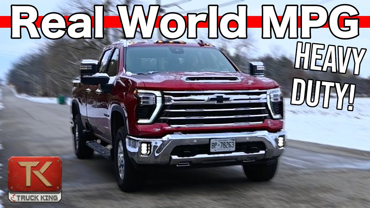 2024 Chevrolet Silverado 3500 HD Fuel Economy Test - How Much Diesel Does it Burn?