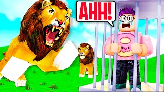 Can We Escape This ZOO OBBY In ROBLOX?! (BEST OBBY EVER!)