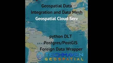 Geospatial Data Integration and Data Mesh Geospatial Cloud Serv