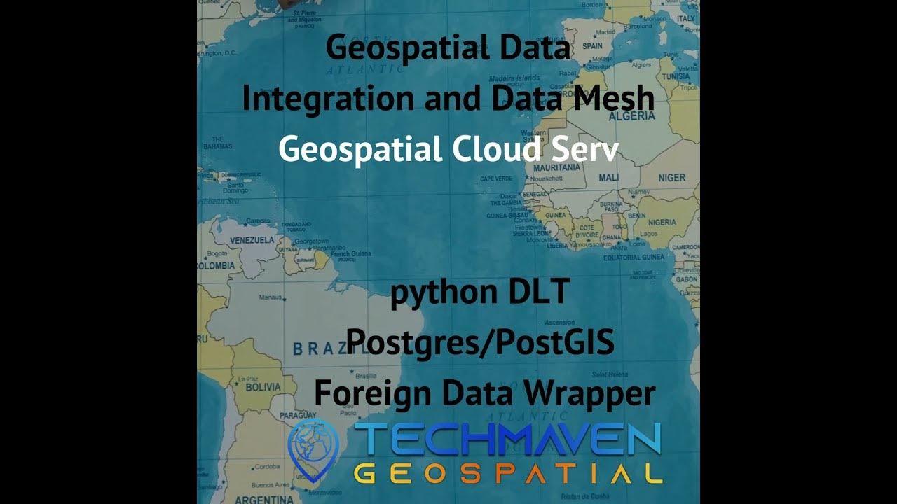 Geospatial Data Integration and Data Mesh Geospatial Cloud Serv - YouTube