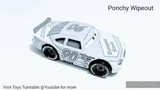 Disney Cars Coloring Ponchy Wipeout