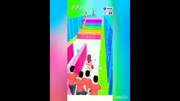 Makeover Run level 5--6 complete... gameplay,  Android iOS ,, #SHORT #mobilegame