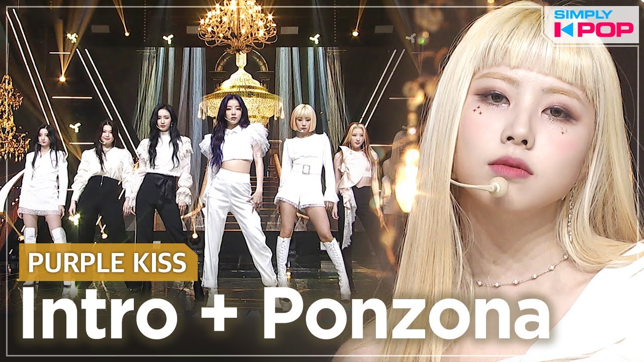 [Simply K-Pop] PURPLE KISS (퍼플키스) - Intro : Crown + Ponzona _ Ep.460